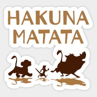 Hakuna Matata Sticker